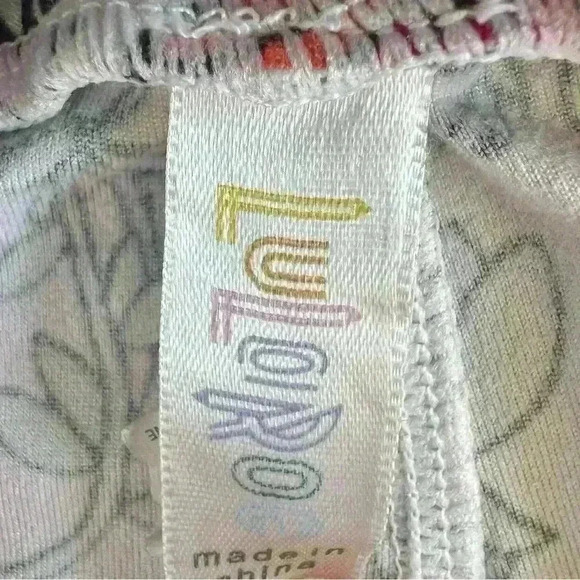 Lularoe Tween Vibrant Floral Leggings Size Tween - Picture 10 of 11